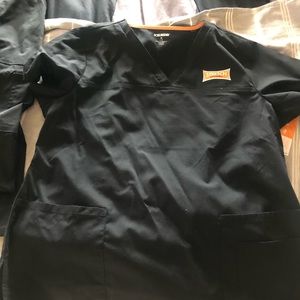 Scrubs top and bottoms ladies